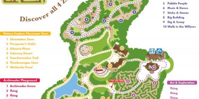Kaart van Discovery Gardens in Dubai