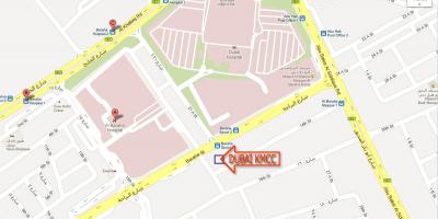 Dubai ziekenhuis locatie op kaart